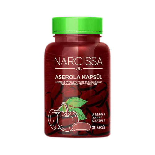 2 Kutu Narcissa Aserola Soft Jel - Aserola Kapsül / Hapı