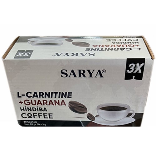 3 Kutu Sarya Lcarnitine Guarana Hindiba Kahve