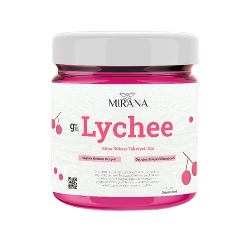 2 Kutu Mirana Lychee Form Elma Sirkesi Macunu