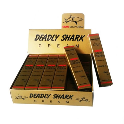 3 Adet Deadly Shark Delay 48000 Krem