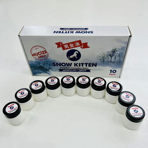Snow Kitten Menthol Balm Namı Diğer Mucize Krem - 4 Adet